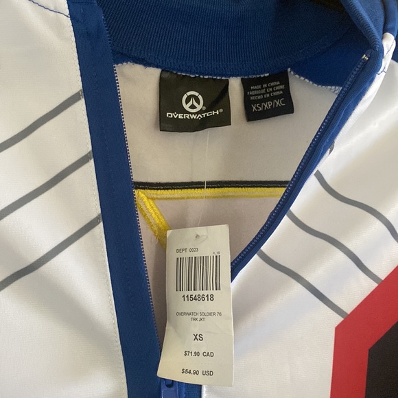 Hot topic overwatch soldier Track jacket mens xs - Picture 4 of 6